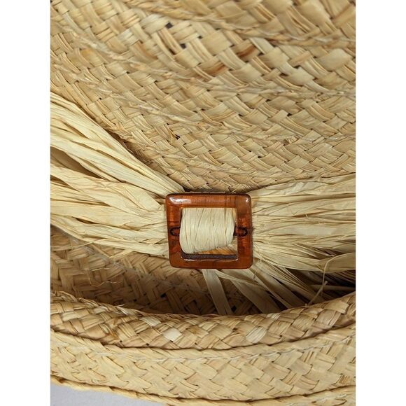 Scala Tan Straw Boat Hat for Women - Picture 2 of 4